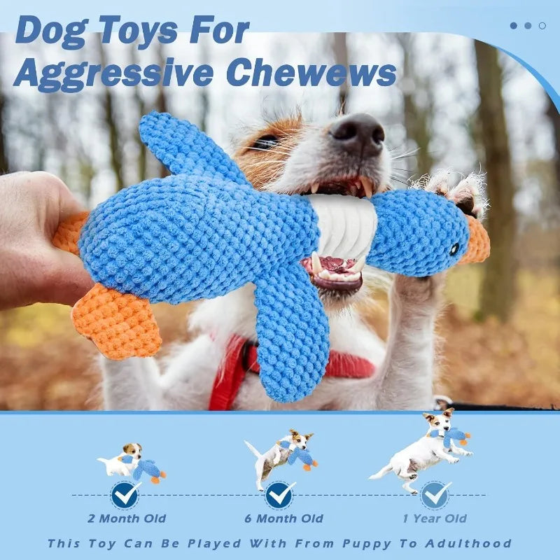 Interactive Plush Chew Toy for Dogs & Cats