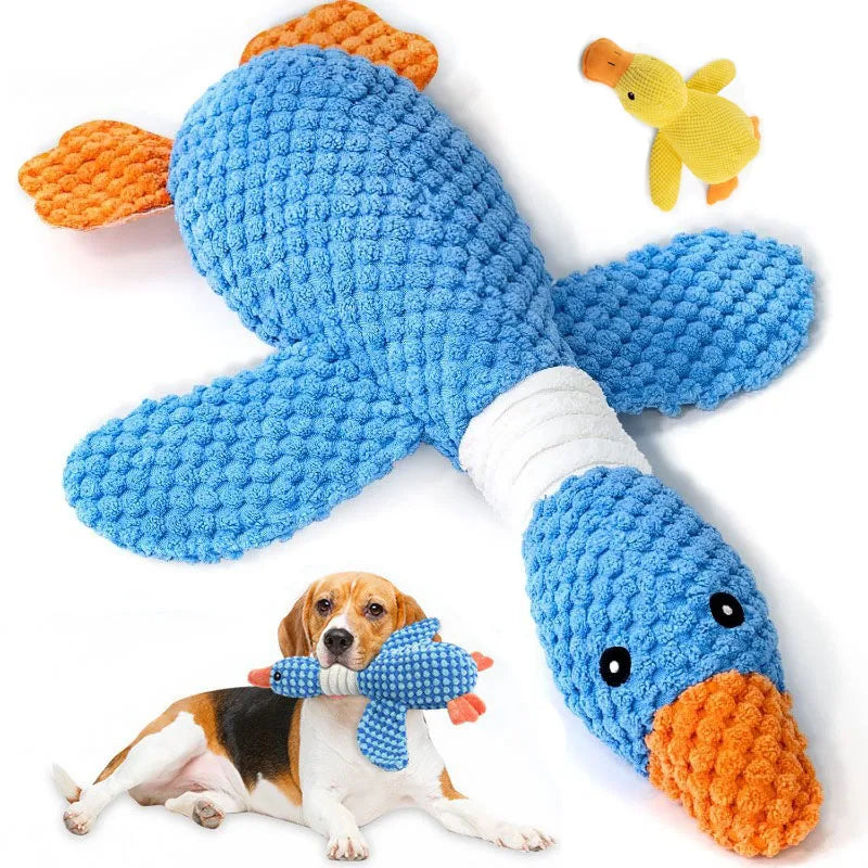 Interactive Plush Chew Toy for Dogs & Cats