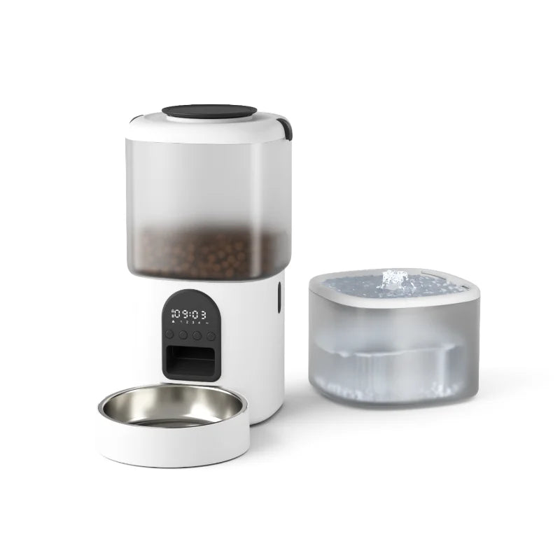 Smart WiFi Automatic Pet Feeder with Camera