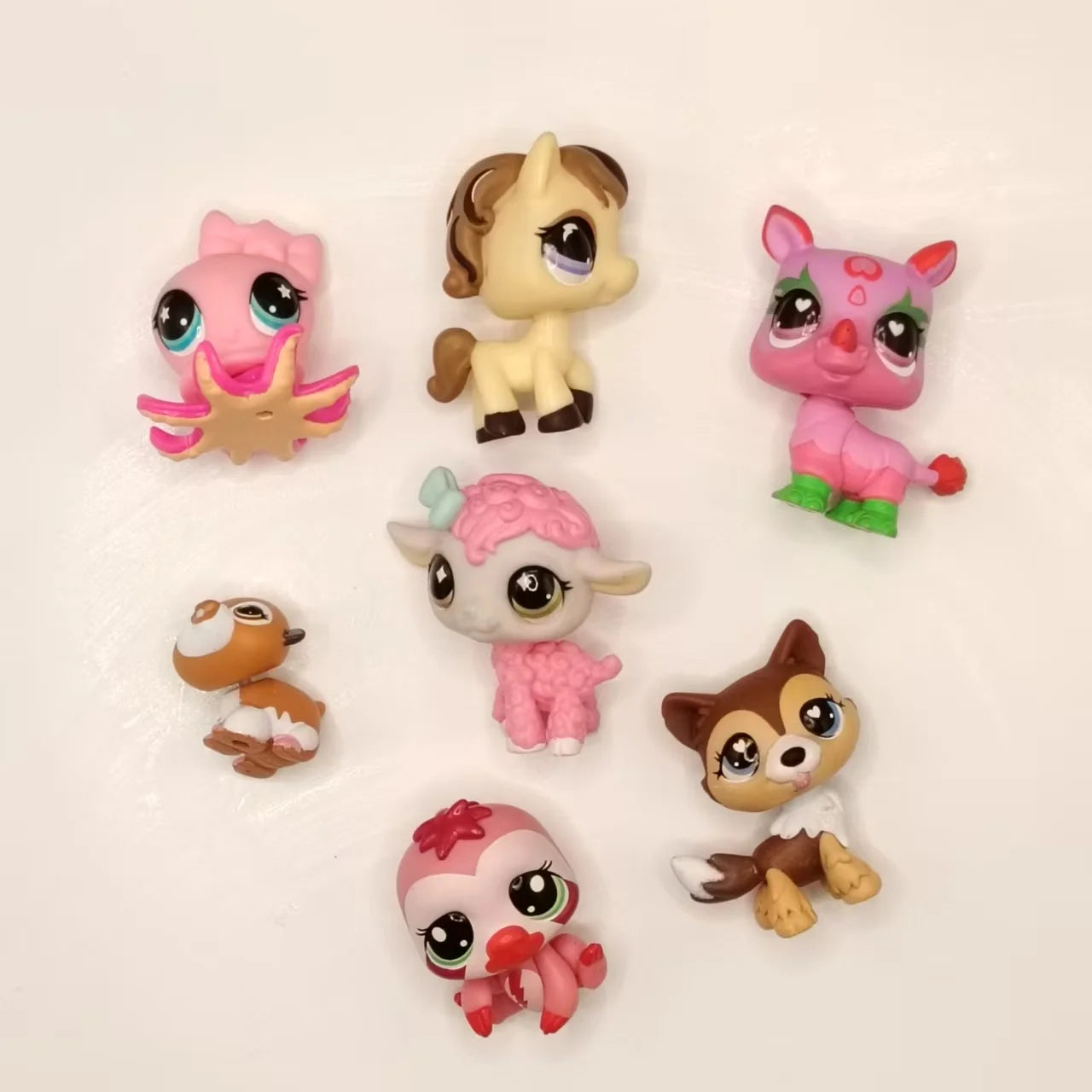 Cute Animal Plush Pet Toy Set
