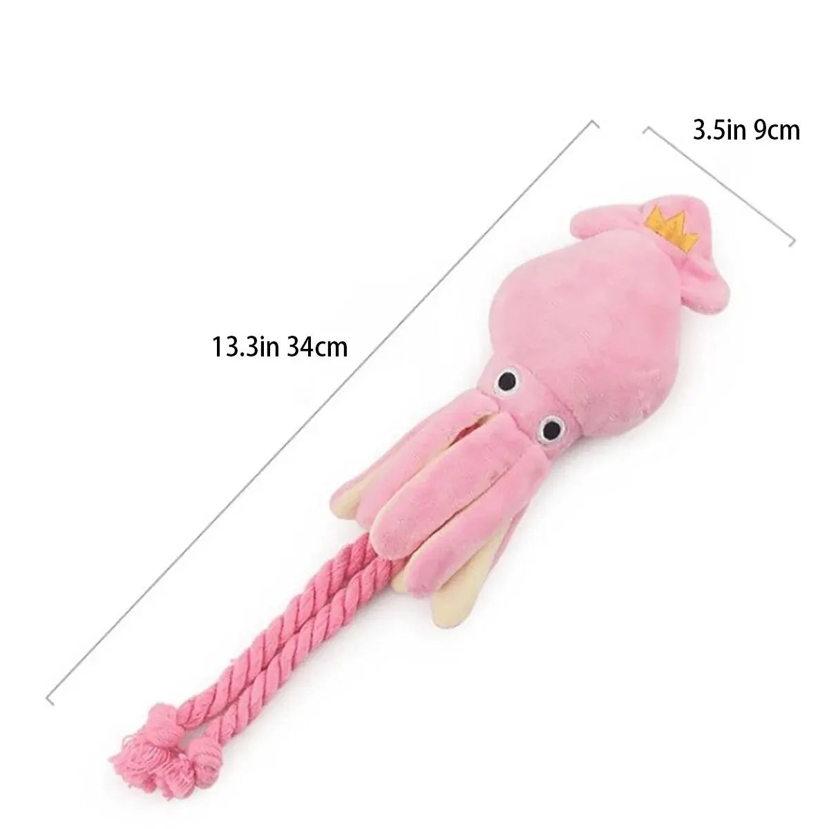 Octopus Plush Rope Toy for Pets
